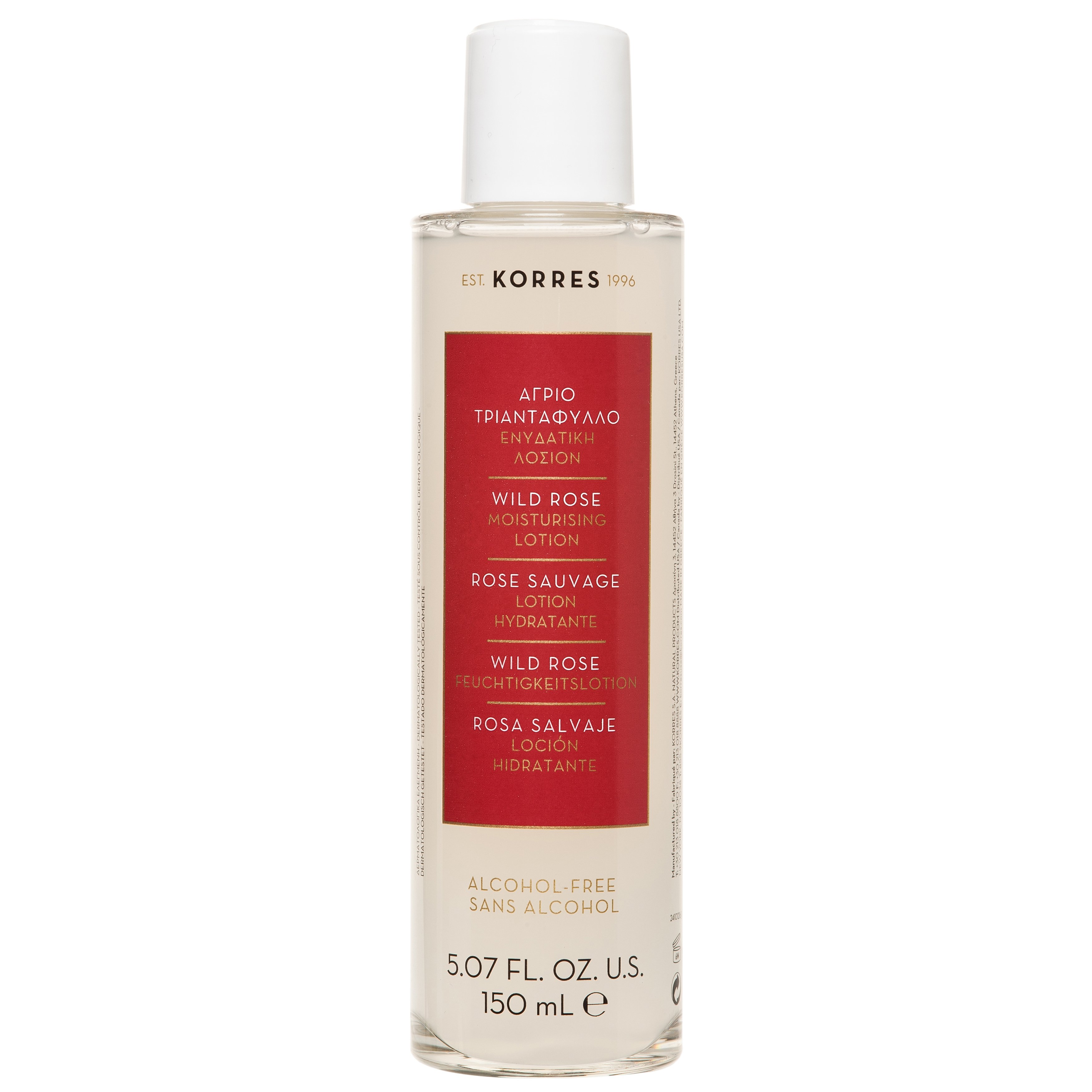Korres Wild Rose Moisturizing Lotion Ενυδατική Λοσιόν Προσώπου με Άγριο Τριαντάφυλλο 150ml