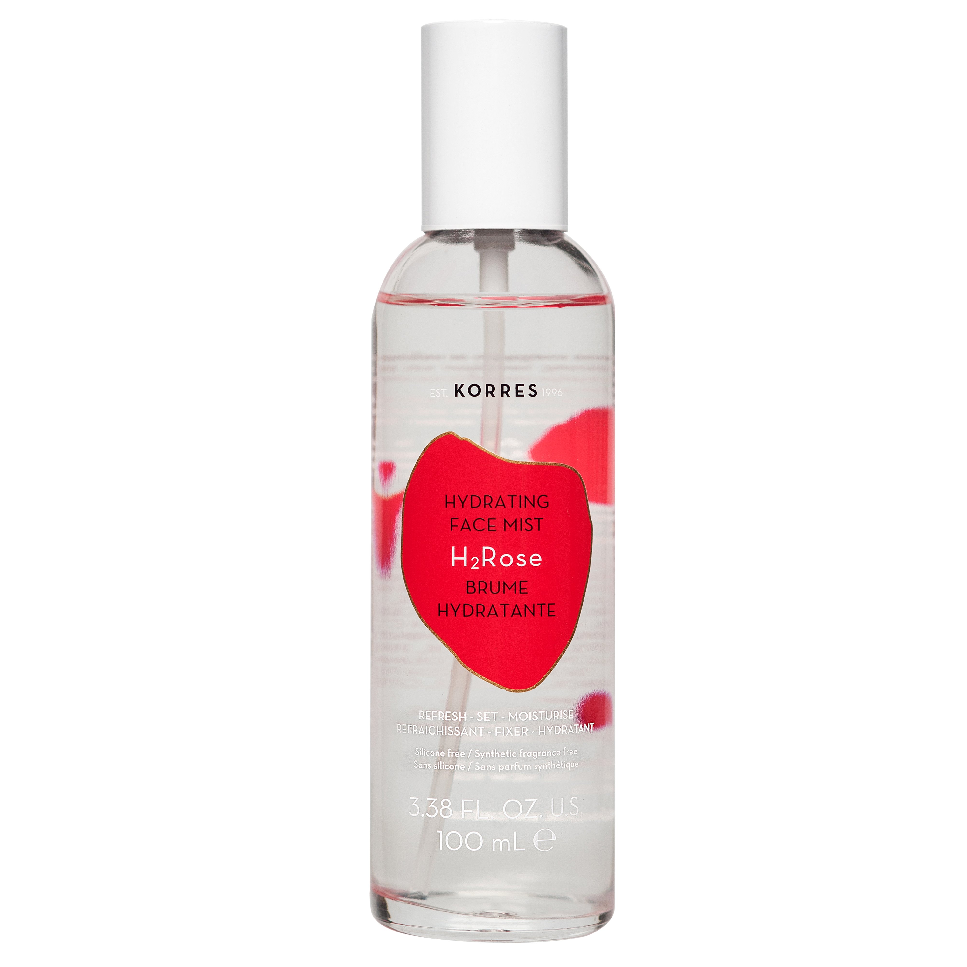 Korres Wild Rose Hydrating Face Mist Άγριο Τριαντάφυλλο Ενυδατικό Mist Προσώπου Super Λάμψη Non-Stop Ενυδάτωση & Τόνωση 100ml