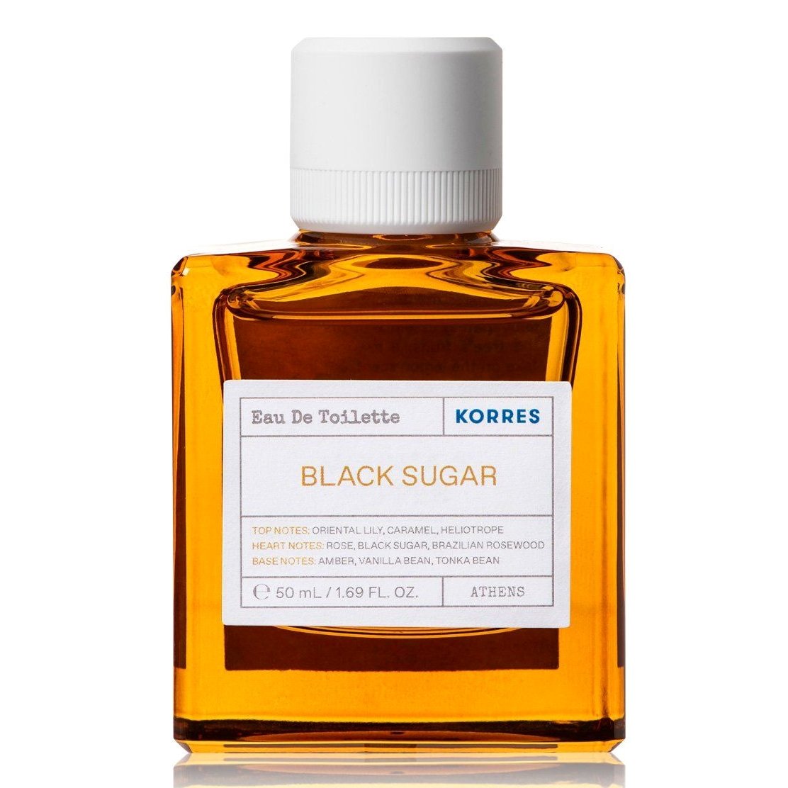 Korres Black Sugar, Oriental Lily & Caramel, Heliotrope Eau de Toilette 50ml