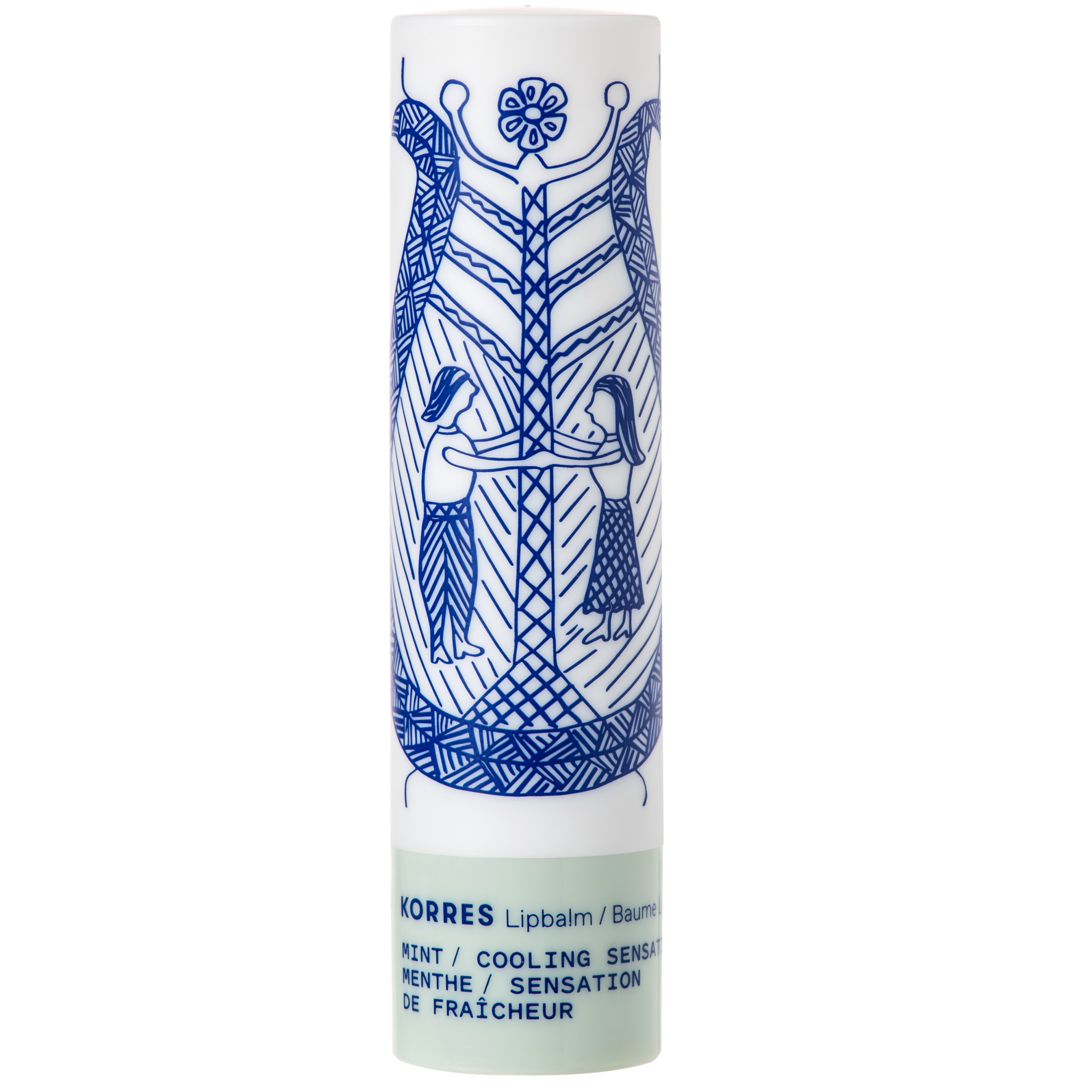 Korres Korres Lip Balm Mint Cooling Sensation Εντατική Ενυδατική Φροντίδα για τα Χείλη με Μέντα για Αίσθηση Δροσιάς & Φρεσκάδας 4.5g