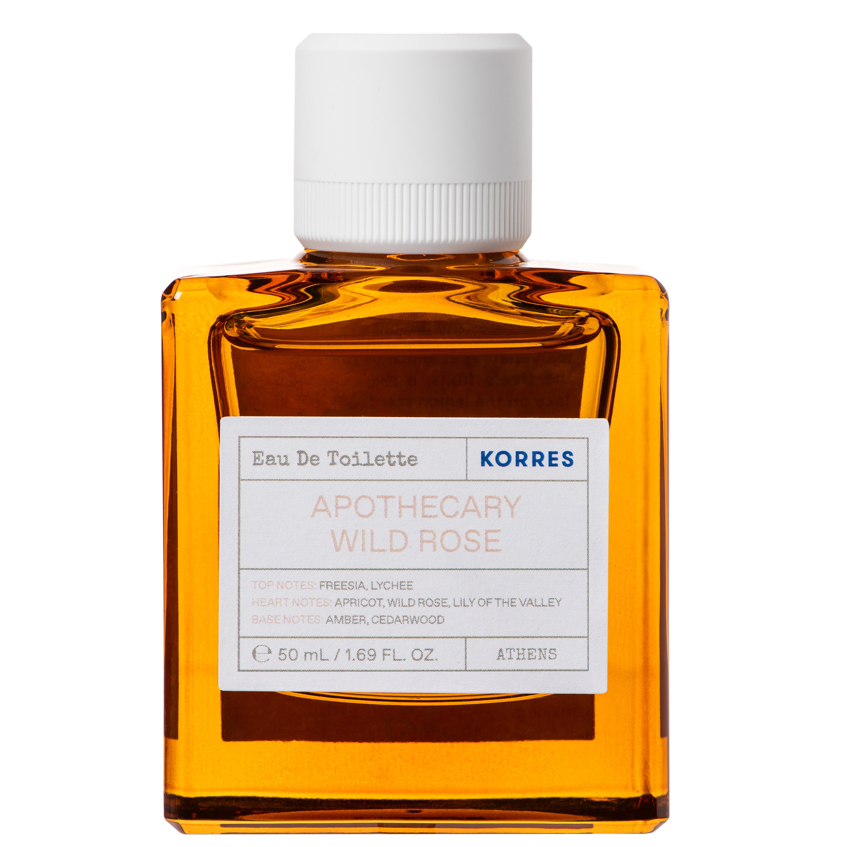 Korres Apothecary Wild Rose Eau De Toilette Άρωμα με Νότες Freesia, Lychee 50ml