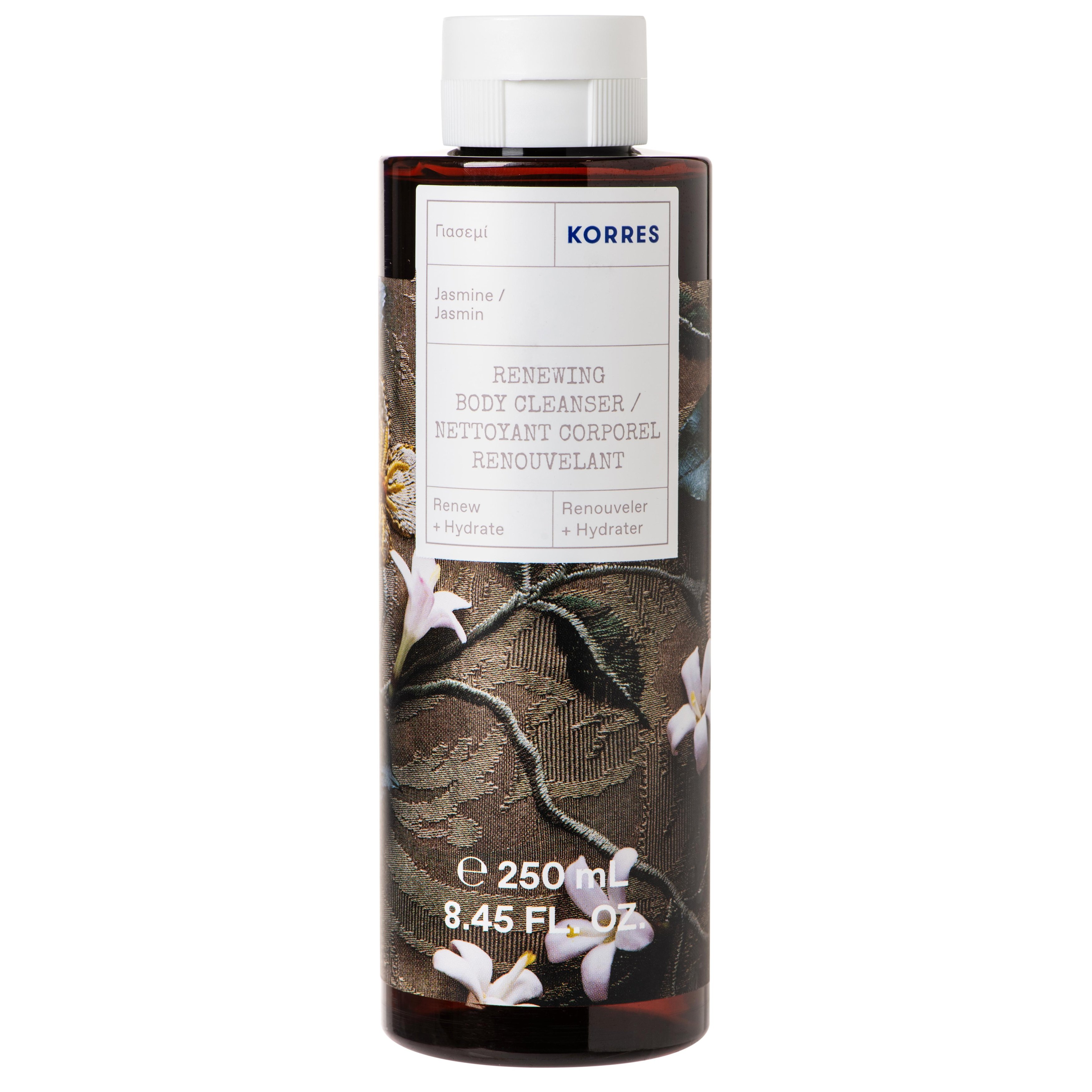 Korres Jasmine Body Cleanser Αναζωογονητικό Αφρόλουτρο με Φρέσκο Άρωμα Γιασεμί 250ml