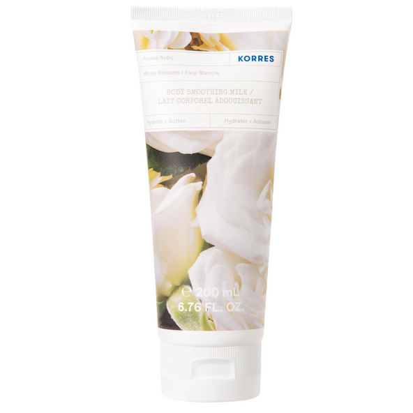 Korres White Blossom Body Smoothing Milk Ενυδατικό Γαλάκτωμα Σώματος Λευκά Άνθη 200ml