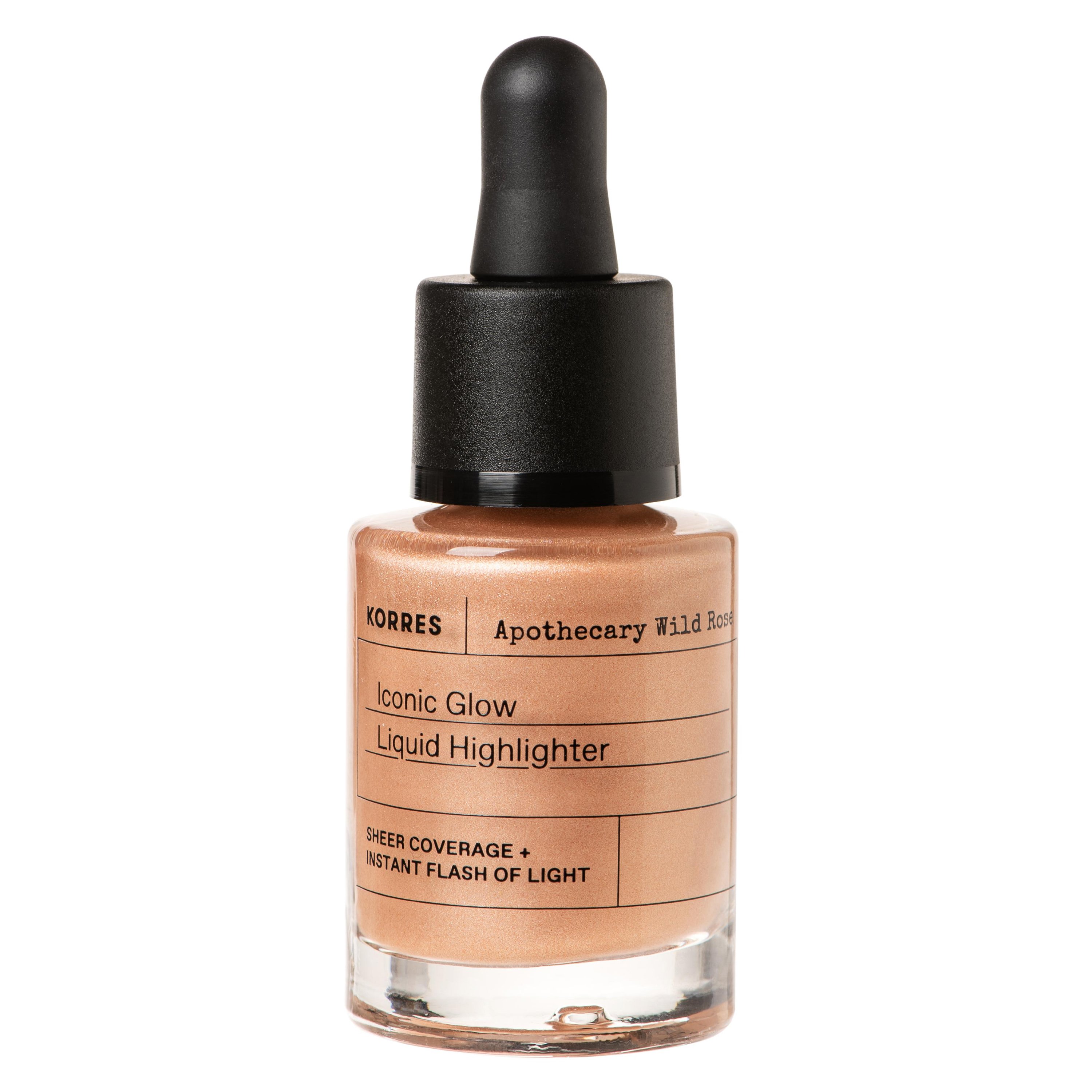 Korres Apothecary Wild Rose Iconic Glow Liquid Limited Edition Highlighter σε Υγρή Μορφή για Άμεση Φυσική Λάμψη 14.5ml