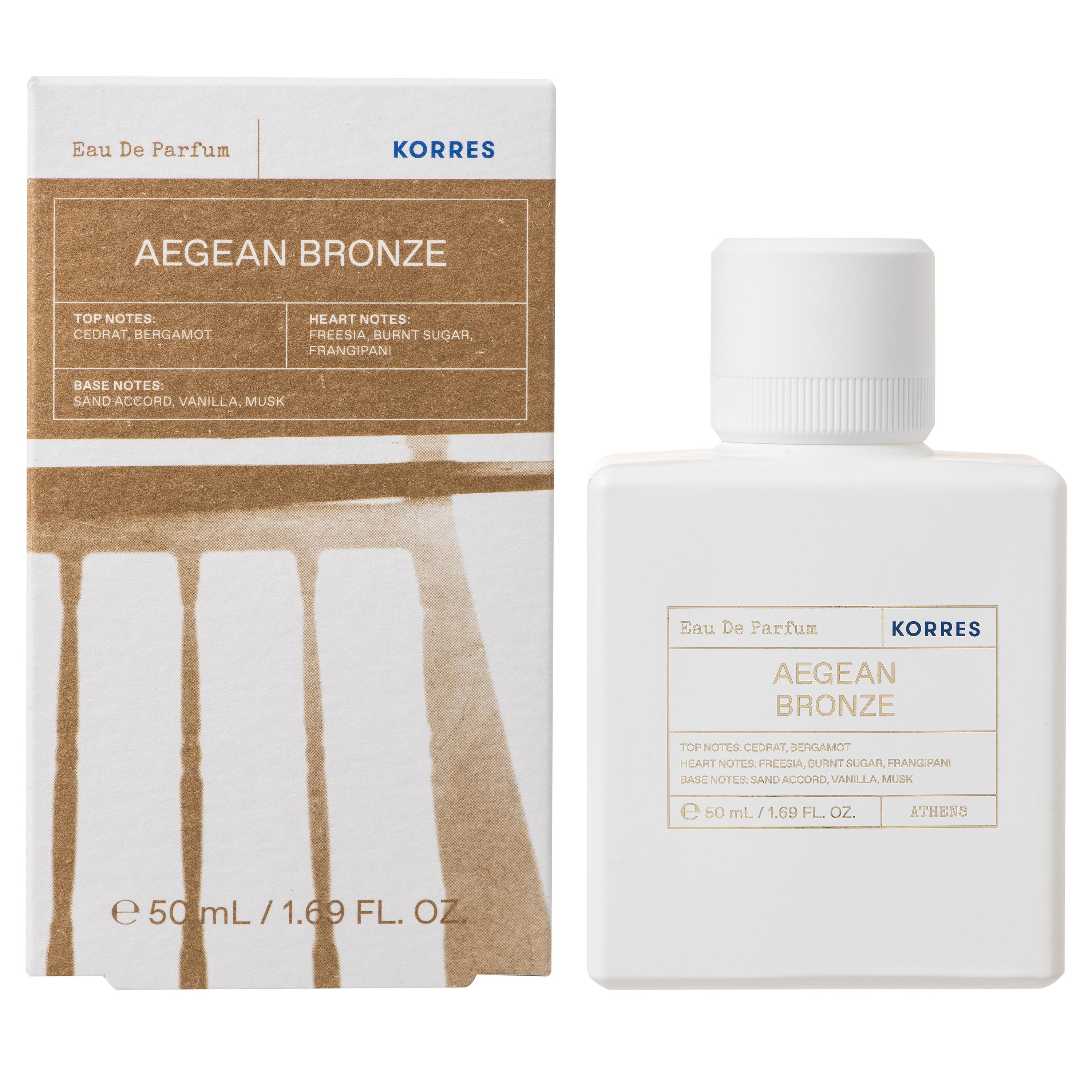 Korres Aegean Bronze Eau De Parfum Γυναικείο Άρωμα με Κεχριμπάρι & Περγαμόντο 50ml