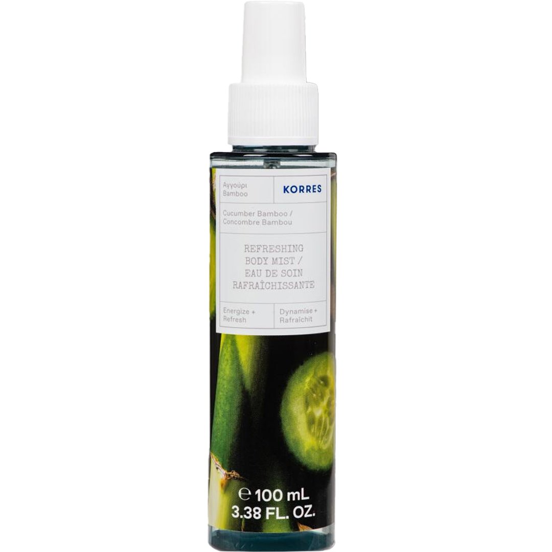 Korres Cucumber Bamboo Refreshing Body Mist Αναζωογονητικό Mist Σώματος με Άρωμα Αγγουριού & Διακριτικές Νότες Μπαμπού 100ml