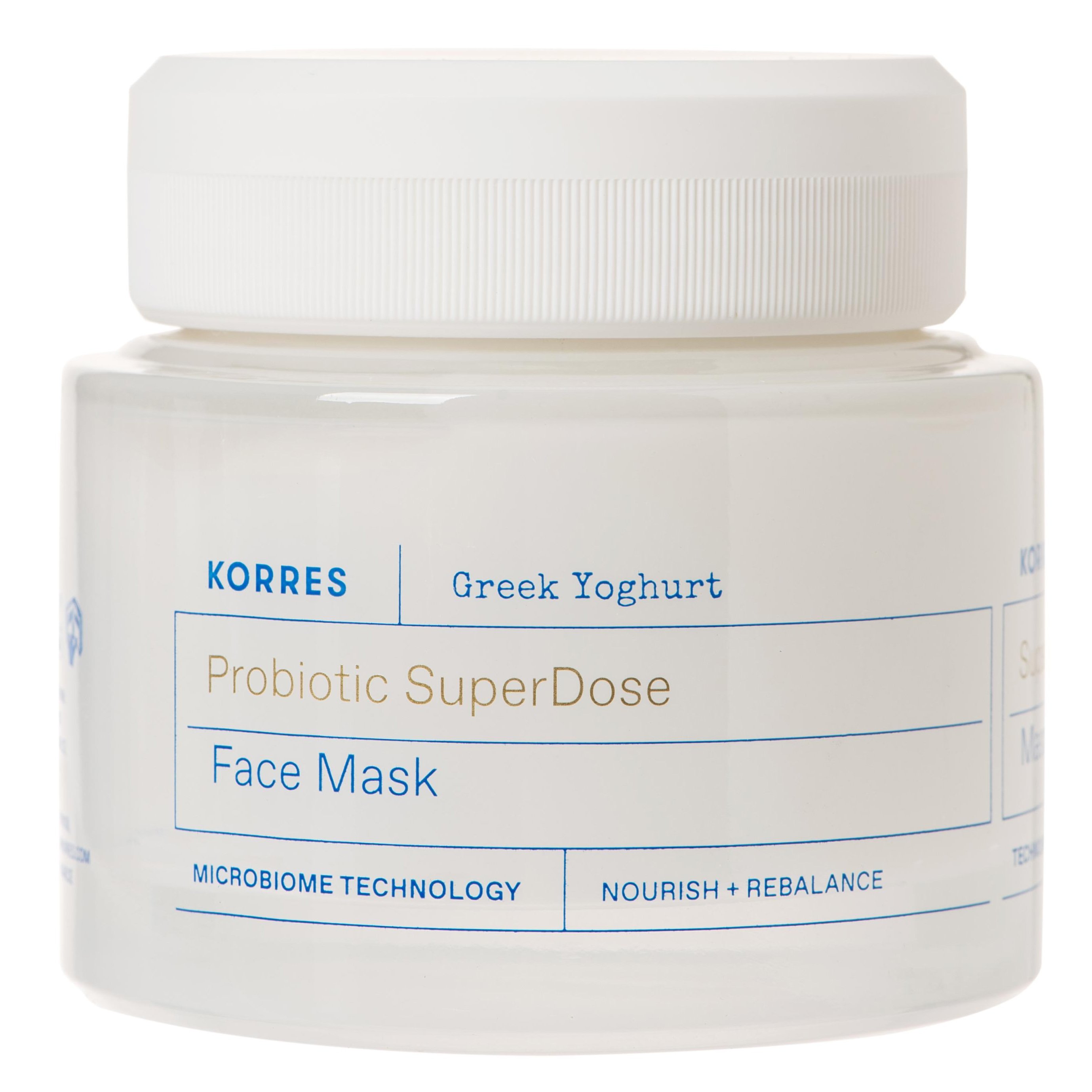 Korres Greek Yoghurt Probiotic SuperDose Face Mask Μάσκα Προσώπου Πολλαπλής Δράσης Υπερ-Ενισχυμένη σε Προβιοτικά από Ελληνικό Γιαούρτι 100ml