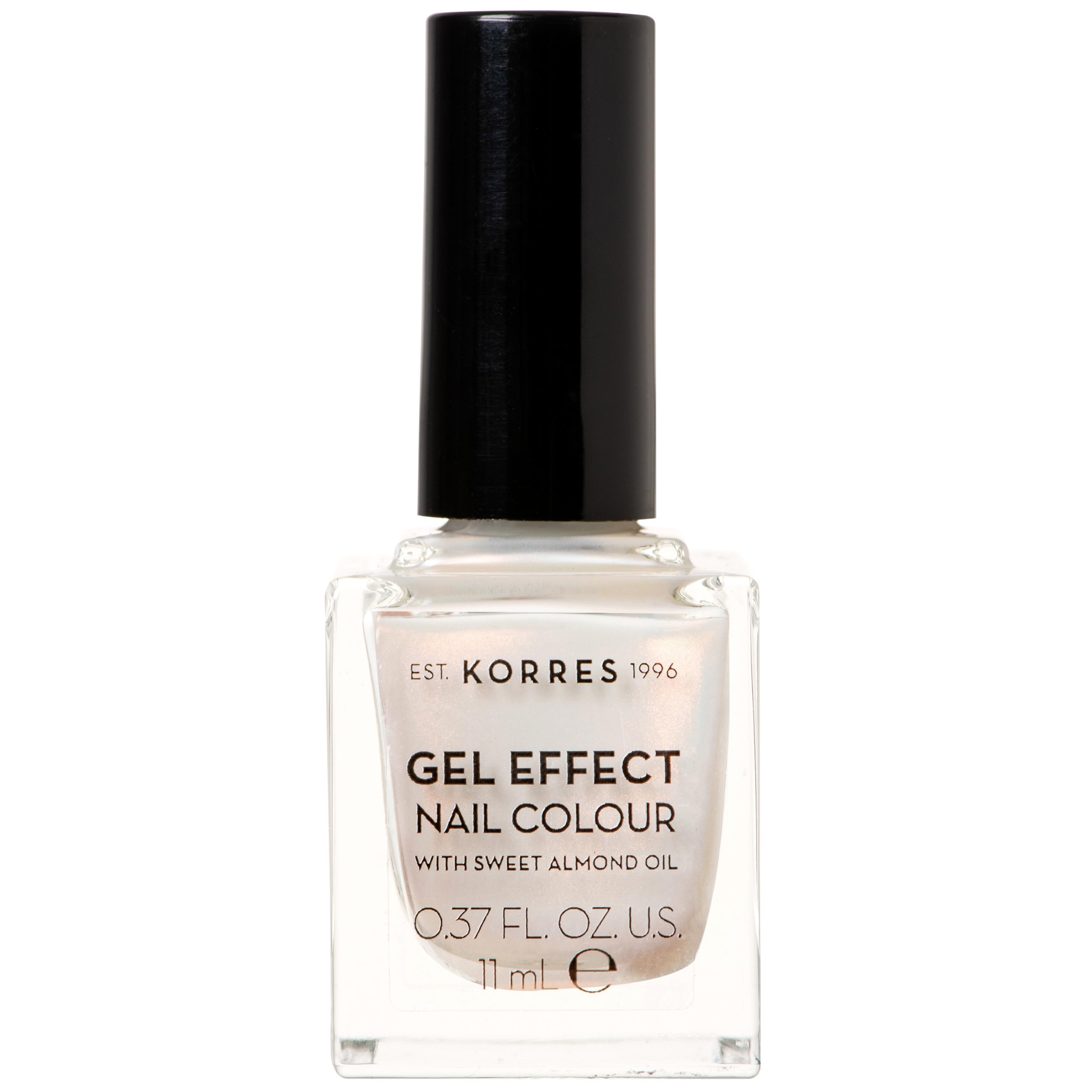 Korres Gel Effect Nail Colour Βερνίκι Νυχιών Απόλυτης Λάμψης & Διάρκειας, με Αμυγδαλέλαιο 11ml – Sea Marble 08