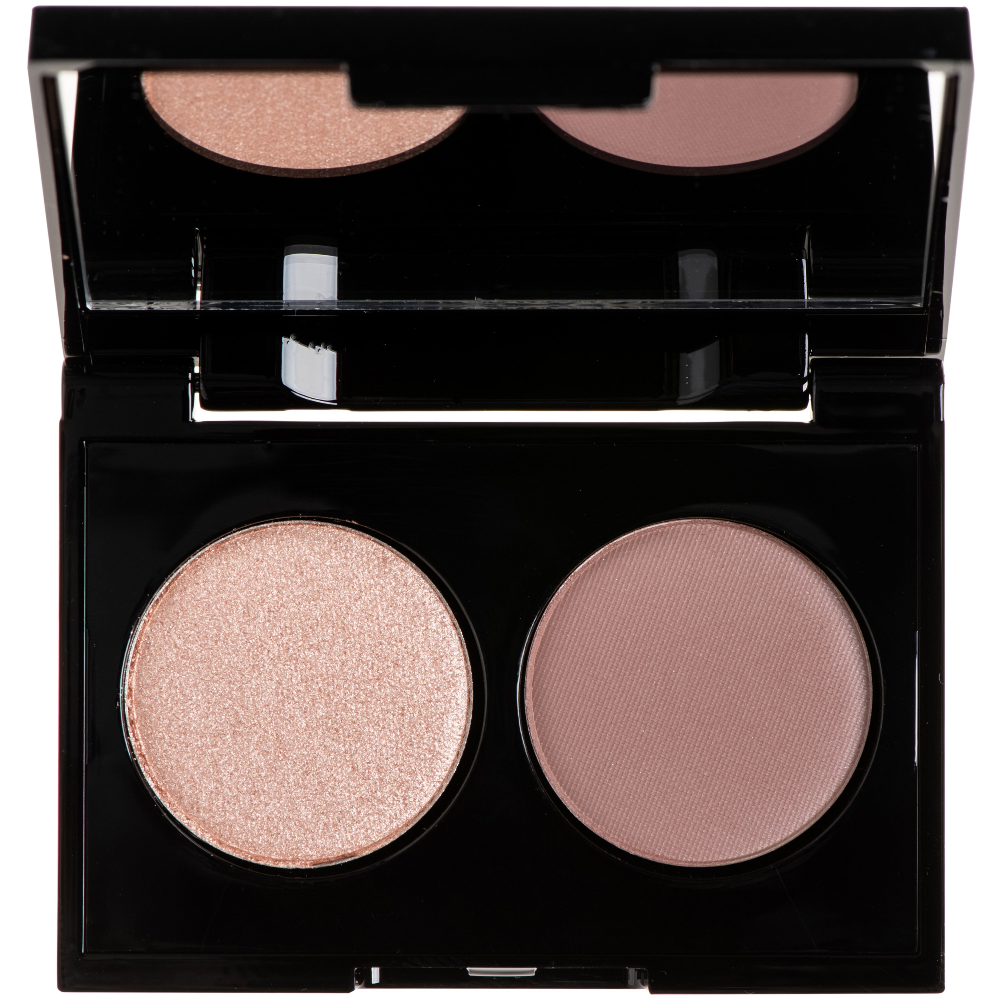Korres Korres Volcanic Minerals Velvet Dual Eyeshadow Παλέτα Σκιών με Βελούδινη Υφή & Έντονο Χρώμα 3g - Pink Rose 18