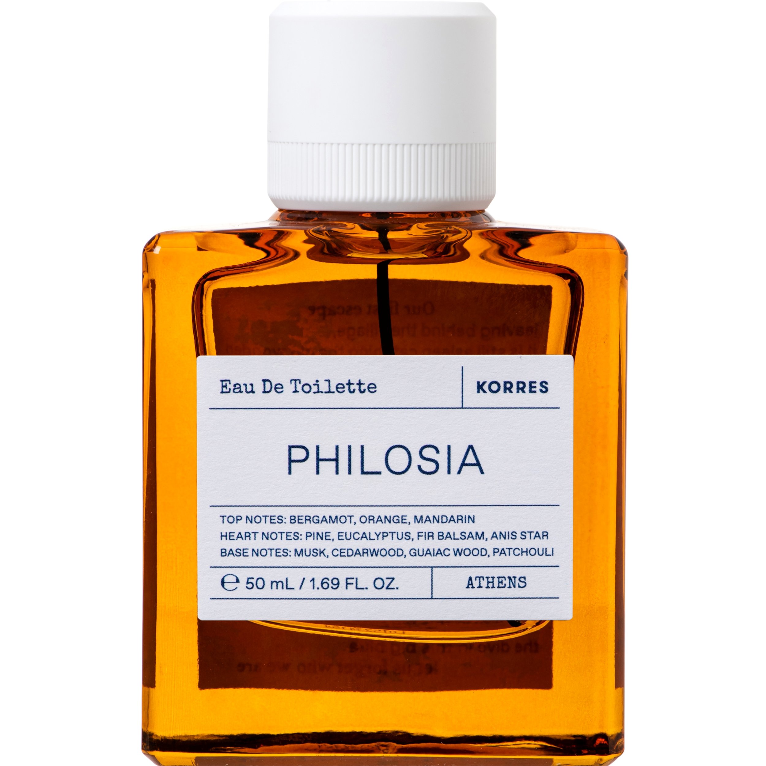 Korres Korres Philosia Eau de Toilette Γυναικείο Άρωμα με Νότες Εσπεριδοειδών 50ml