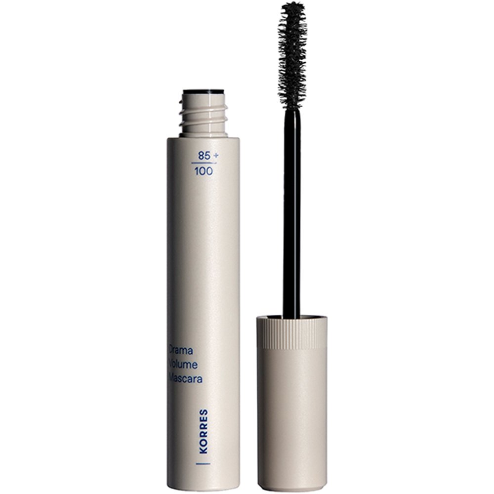 Korres Drama Volume Mascara με Ειδικά Σχεδιασμένο Βουρτσάκι που Προσφέρει Μεγάλες & Πυκνές Βλεφαρίδες για Εντυπωσιακό Βλέμμα 13ml - 01 Black