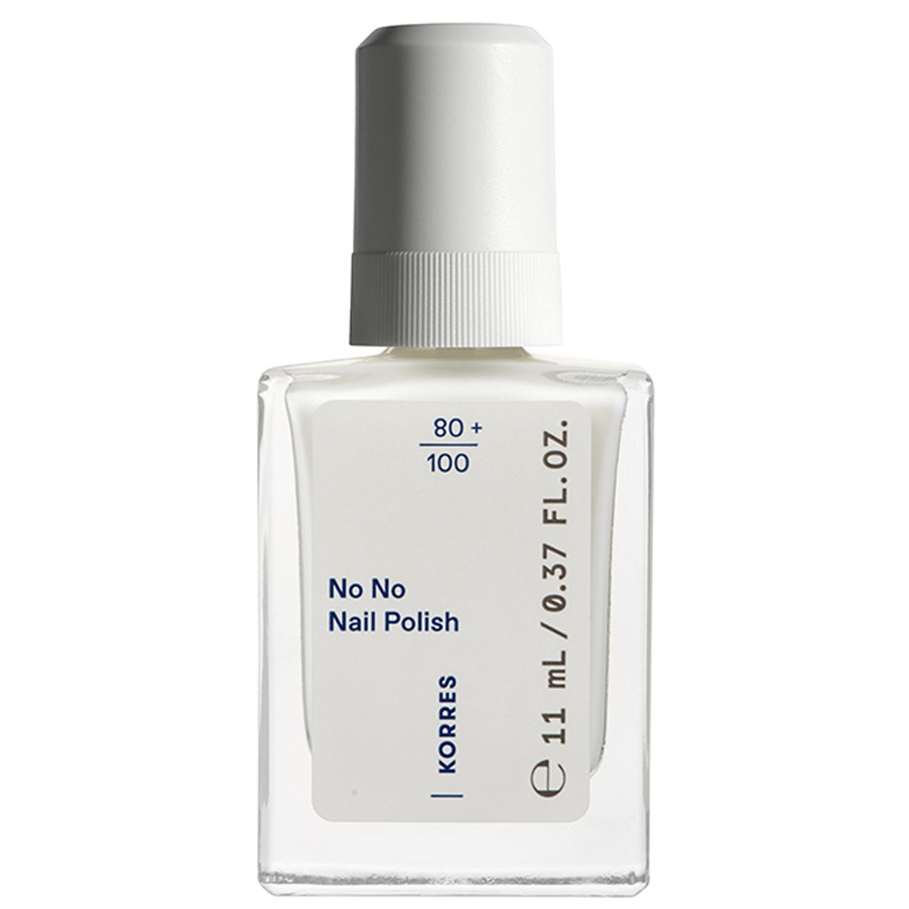 Korres No No Nail Polish Βερνίκι Νυχιών Υψηλής Φυσικής Περιεκτικότητας με Λάδι Αμυγδάλου 11ml - 02 Milky White