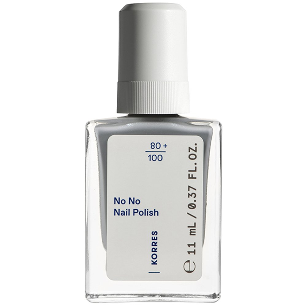 Korres No No Nail Polish Βερνίκι Νυχιών Υψηλής Φυσικής Περιεκτικότητας με Λάδι Αμυγδάλου 11ml - 75 Foggy Blue