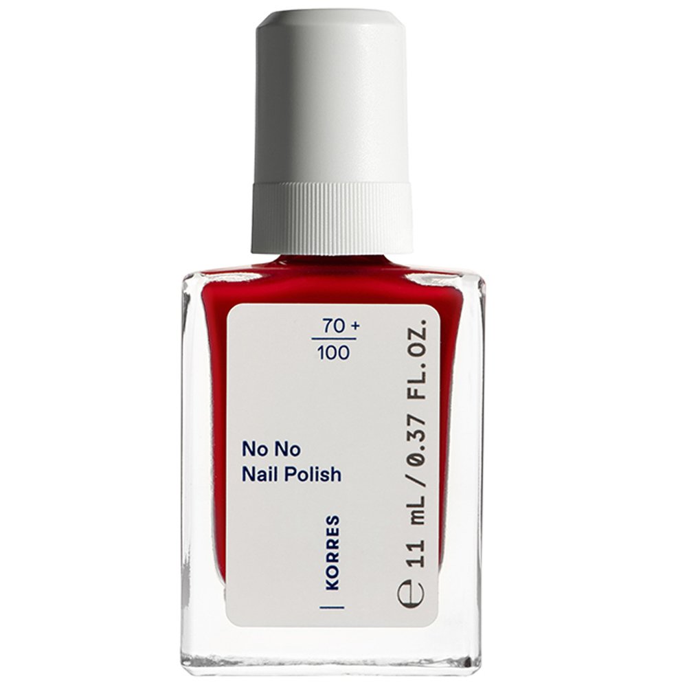 Korres No No Nail Polish Βερνίκι Νυχιών Υψηλής Φυσικής Περιεκτικότητας με Λάδι Αμυγδάλου 11ml - 51 True Red