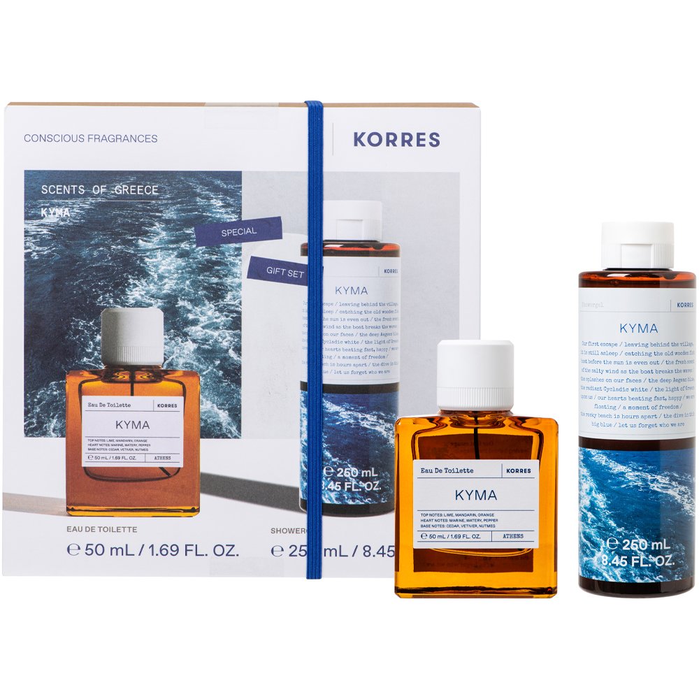 Korres Promo  Kyma Eau De Toilette 50ml & Shower Gel 250ml