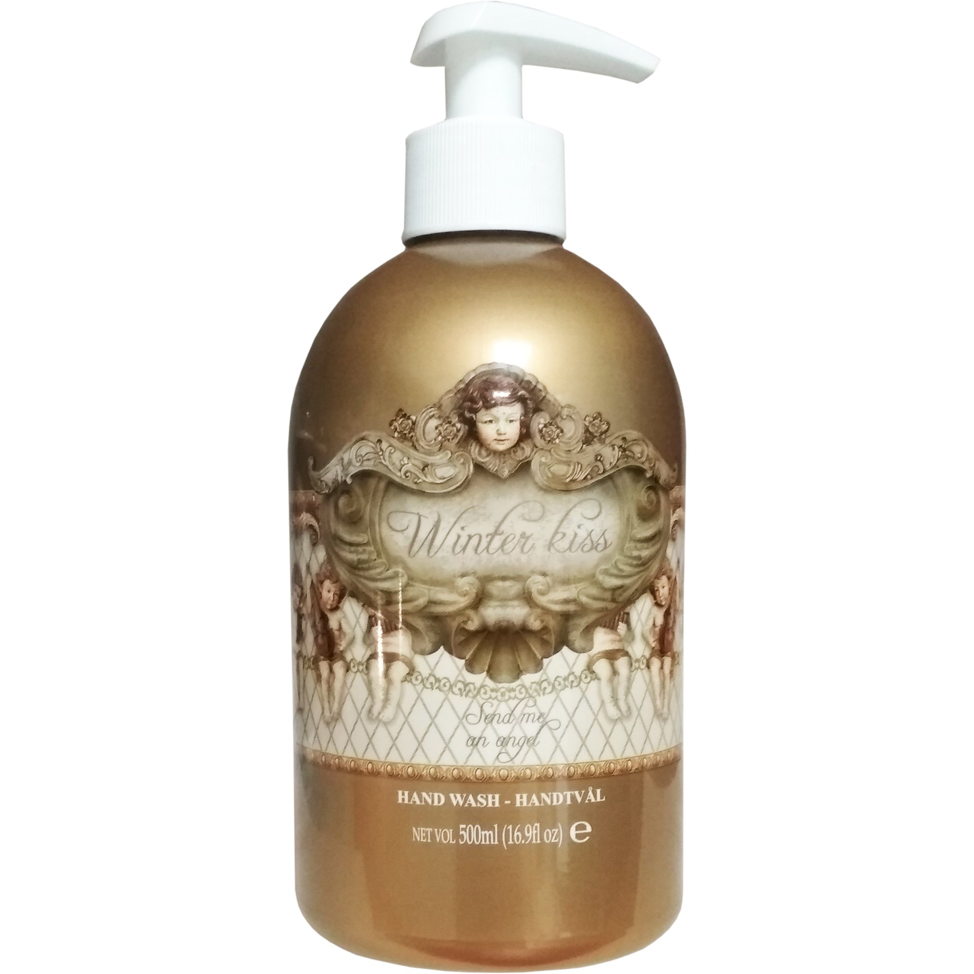 Garden Of Panthenols Christmas Winter Kiss Hand Wash Πλούσιο Κρεμοσάπουνο Χεριών 500ml