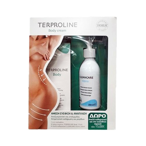 Synchroline Terproline Body Cream Κρέμα Σύσφιξης Σώματος 125ml & Cleancare Intimo Καθαριστικό για την Ευαίσθητη Περιοχή 200ml