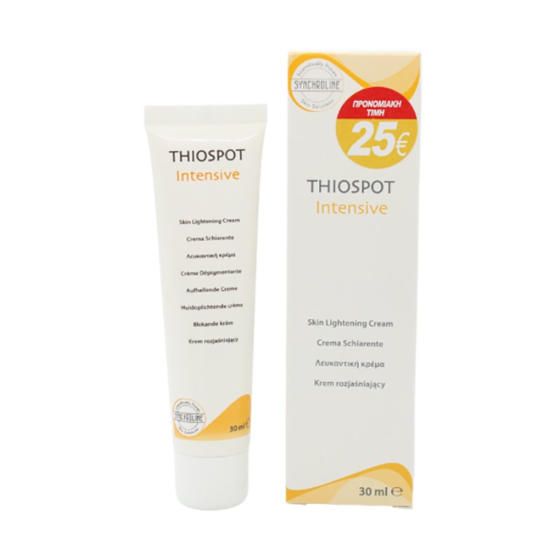 Synchroline Thiospot Intensive Λευκαντική Κρέμα Κατά των Κηλίδων 30ml σε Ειδική Τιμή
