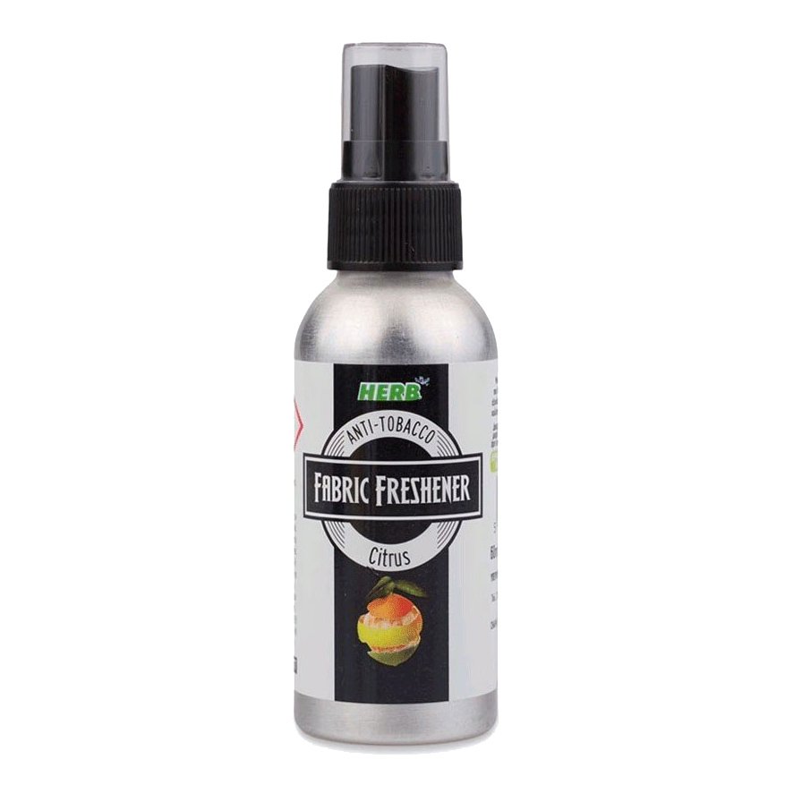 Vican Herb Air Freshener Citrus Αποσμητικό Χώρου που Εξουδετερώνει την Οσμή του Τσιγάρου με Άρωμα Κίτρο, 60ml