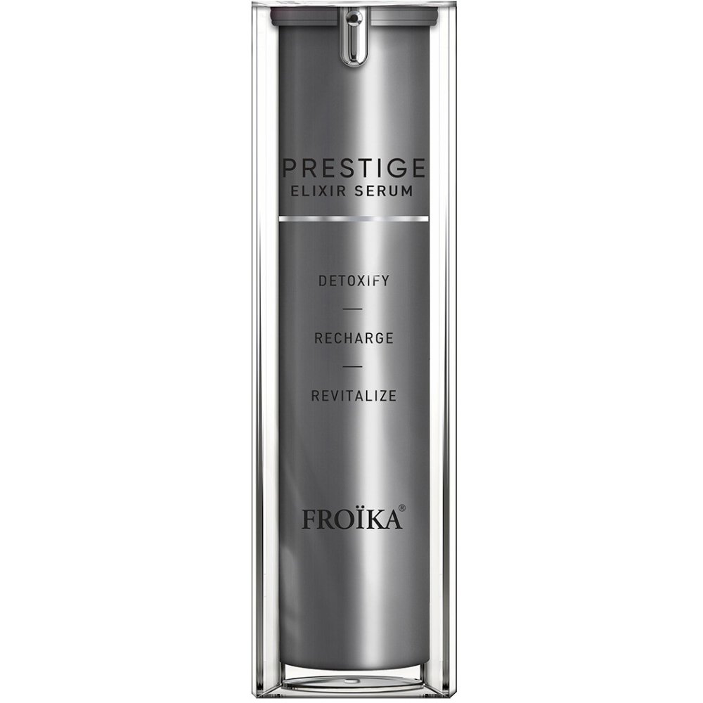 Froika Prestige Detoxify, Recharge & Revitalize Elixir Serum Ενυδατικός Ορός Προσώπου με Ενισχυμένη Αντιγηραντική Δράση για Αποτοξίνωση, Τόνωση & Αναζωογόνηση του Δέρματος 30ml