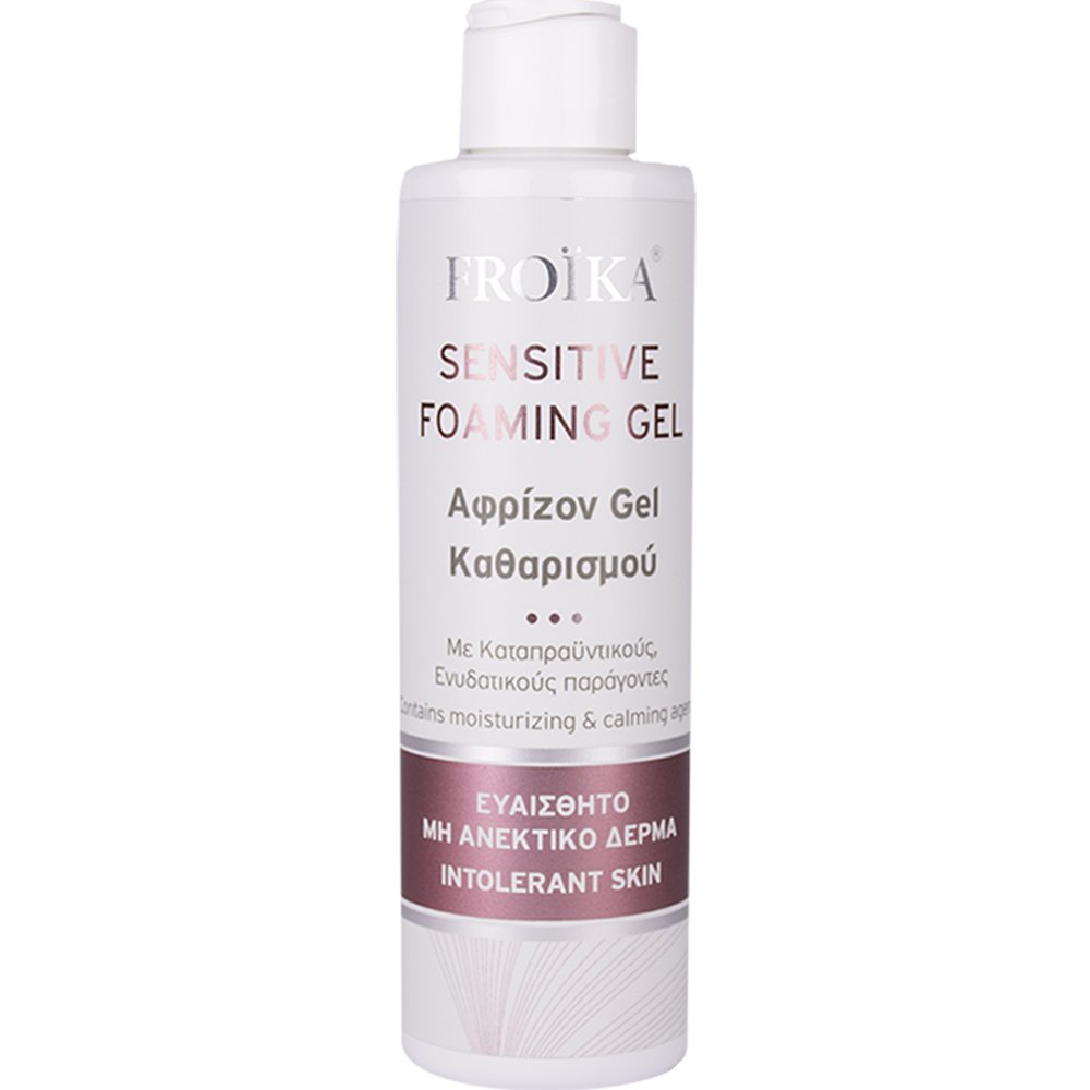 Froika Sensitive Foaming Cleansing Gel Ήπιο Αφρίζον Gel Καθαρισμού Καθημερινής Χρήσης Προσώπου & Σώματος με Ενυδατικούς & Καταπραϋντικούς Παράγοντες 200ml