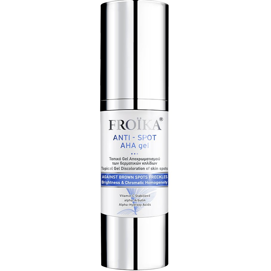 Froika Anti-Spot Aha Lightening Gel Τοπικό Gel Αποχρωματισμού Δερματικών Κηλίδων 30ml