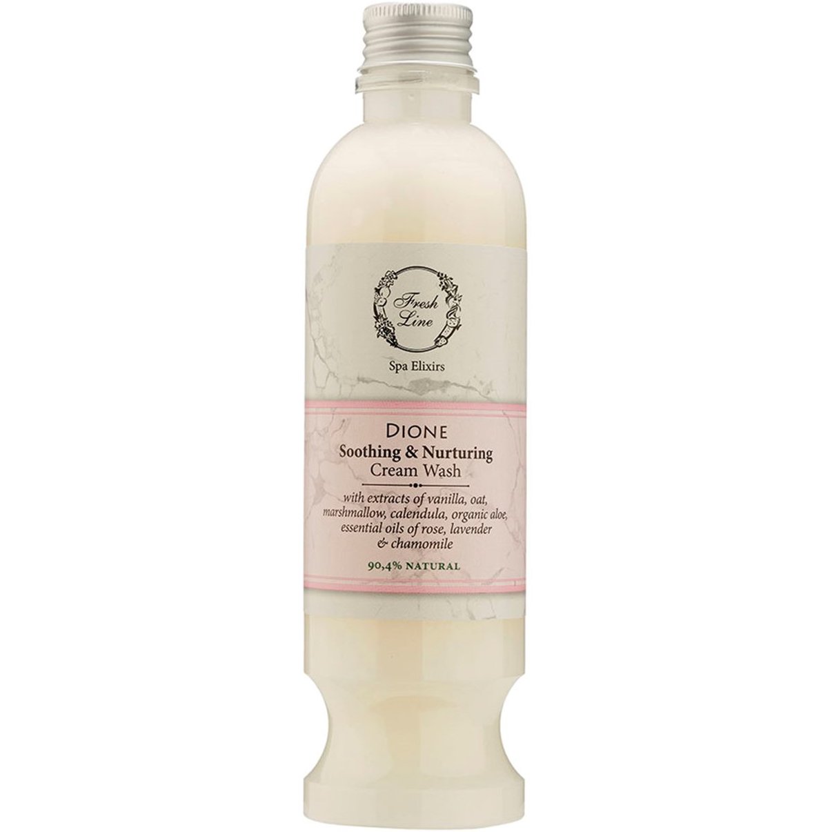 Fresh Line Spa Elixirs Dione Soothing & Nurturing Cream Wash Αφρόλουτρο Σώματος με Εκχυλίσματα από Βανίλια, Καλέντουλα & Αιθέριο Έλαιο Τριαντάφυλλο για Καταπράυνση & Φροντίδα 250ml
