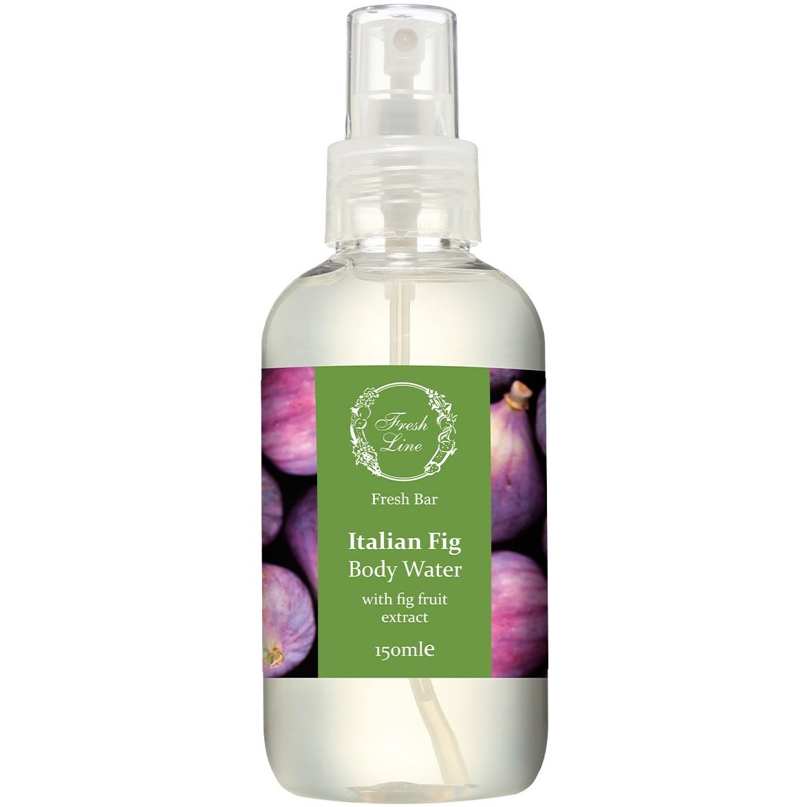 Fresh Line Fresh Bar Italian Fig Body Water Εκλεπτυσμένο & Μεσογειακό Αρωματικό Νερό Σώματος Φυσικής Σύνθεσης με Ιταλικό Σύκο 150ml