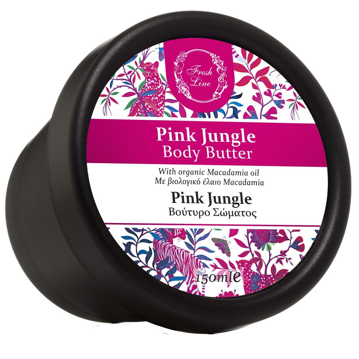 Fresh Line Pink Jungle Body Butter Εξωτικό & Φρουτένιο Θρεπτικό Βούτυρο Σώματος 150ml