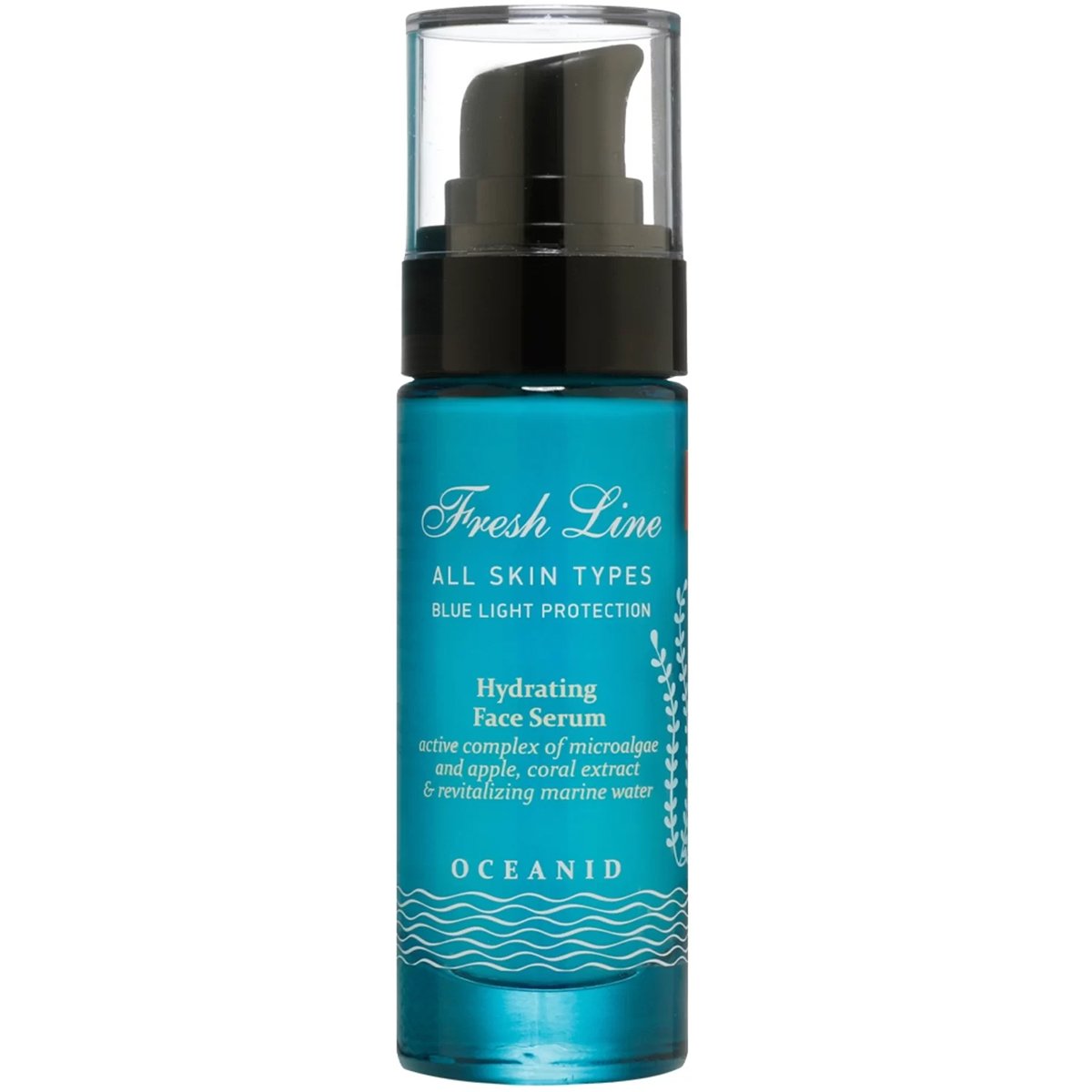 Fresh Line Face Remedies Oceanid Hydrating Face Serum Ορός Προσώπου Ωκεανίδα, Φυσικής Σύνθεσης για Ενυδάτωση & Προστασία από το Μπλε Φως, Όλοι οι Τύποι Επιδερμίδας 30ml
