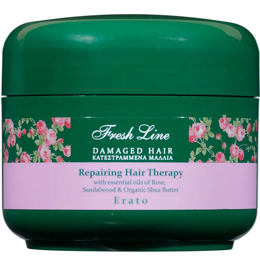 Fresh Line Damaged Hair Erato Repairing Therapy Mask Μάσκα Επανόρθωσης Ερατώ για Ταλαιπωρημένα Μαλλιά 200ml