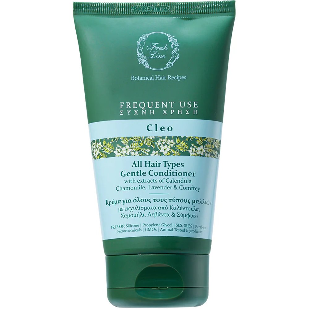 Fresh Line Botanical Hair Recipes Frequent Use Cleo All Hair Types Gentle Conditioner Μαλακτική Κρέμα Κλειώ για Ευαίσθητο Τριχωτό Κατάλληλη για Συχνή Χρήση 150ml