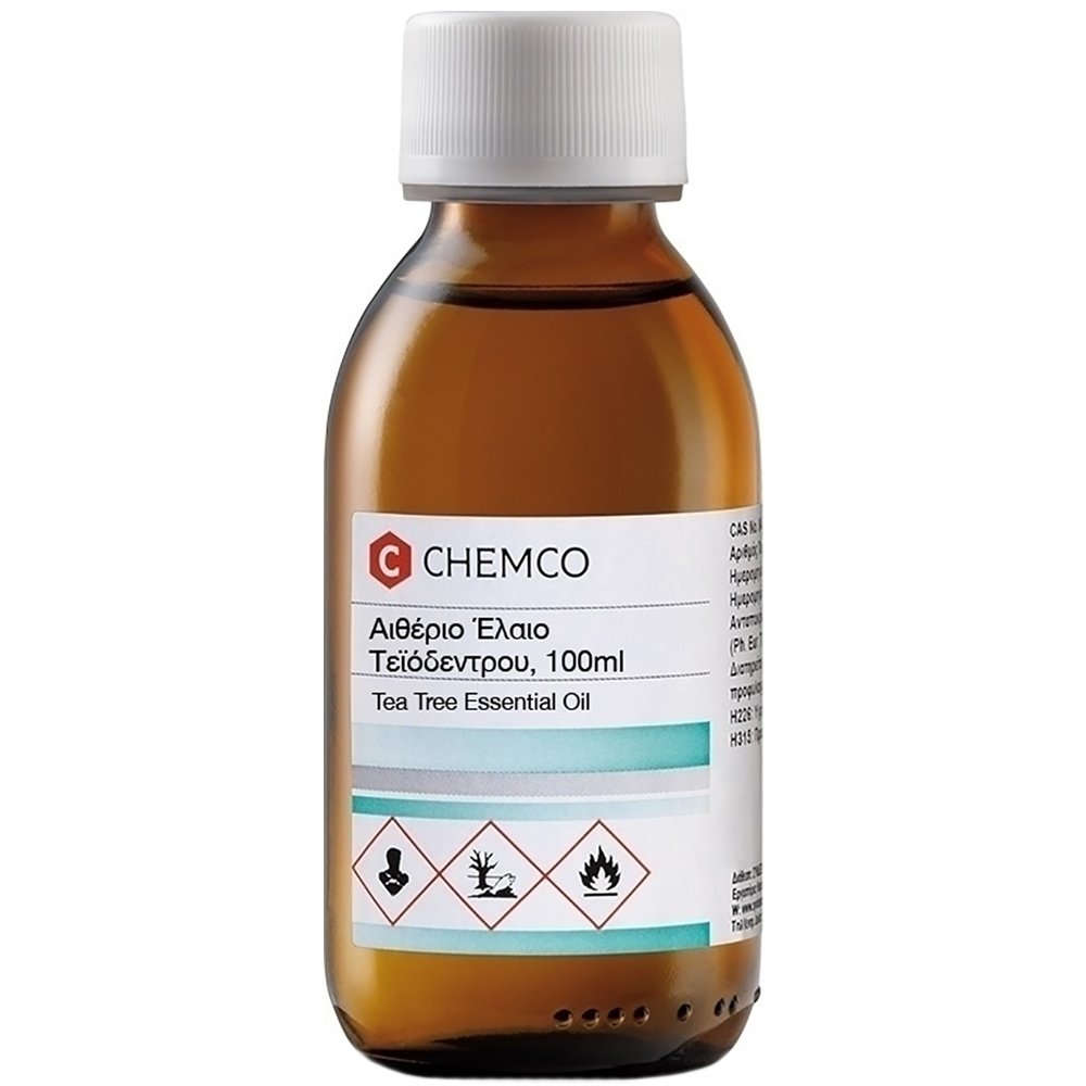 Chemco Essential Oil Tea Tree Αιθέριο Έλαιο Τεϊόδεντρου 100ml