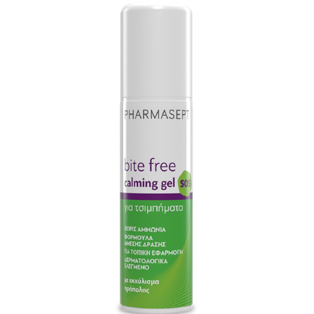 Pharmasept Bite Free Calming Gel SOS Roll-on για Μετά το Τσίμπημα από Έντομα & Τσούχτρες 15ml