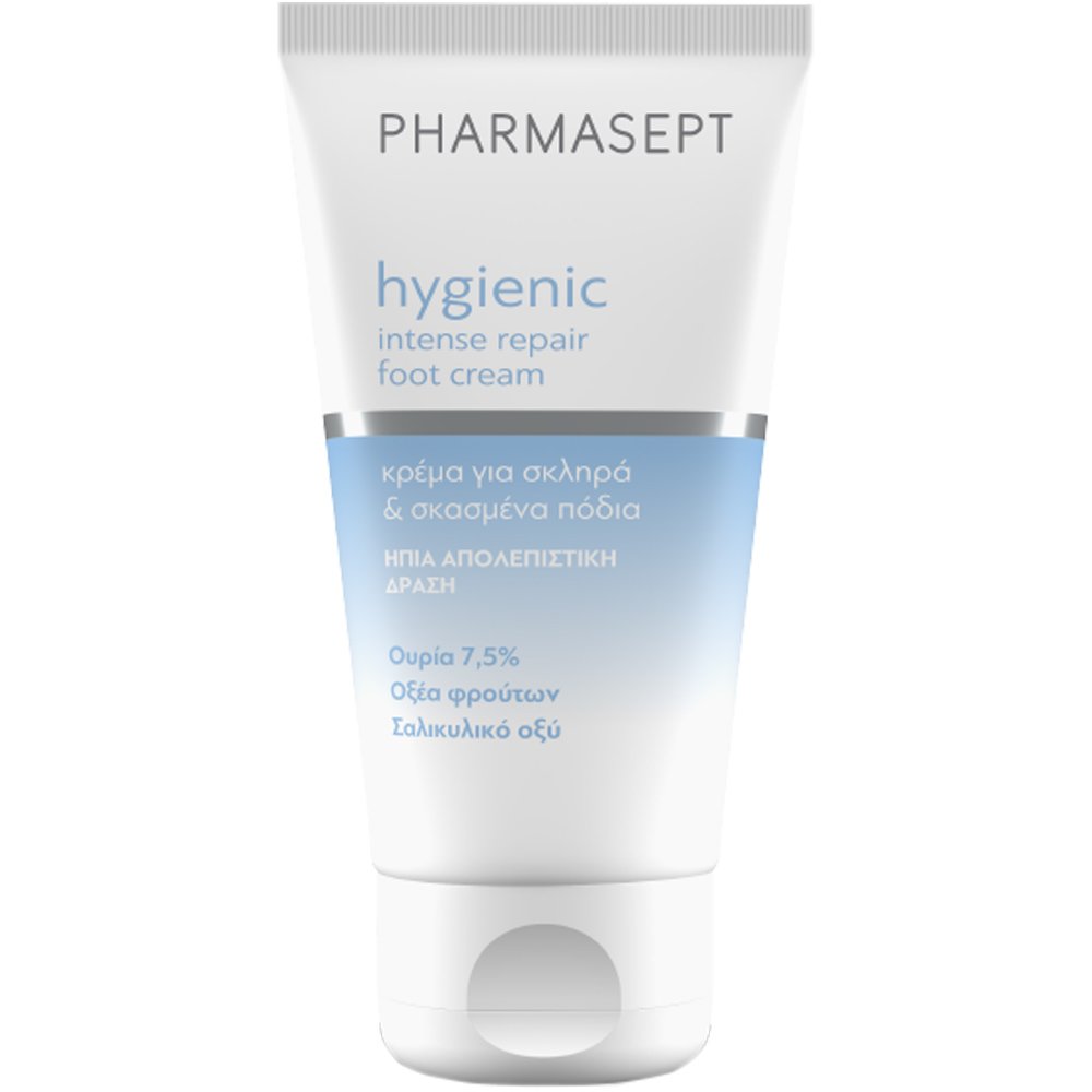 Pharmasept Hygienic Intense Repair Foot Cream Κρέμα για Σκληρά & Σκασμένα Πόδια με Ενυδατική & Απολεπιστική Δράση 75ml