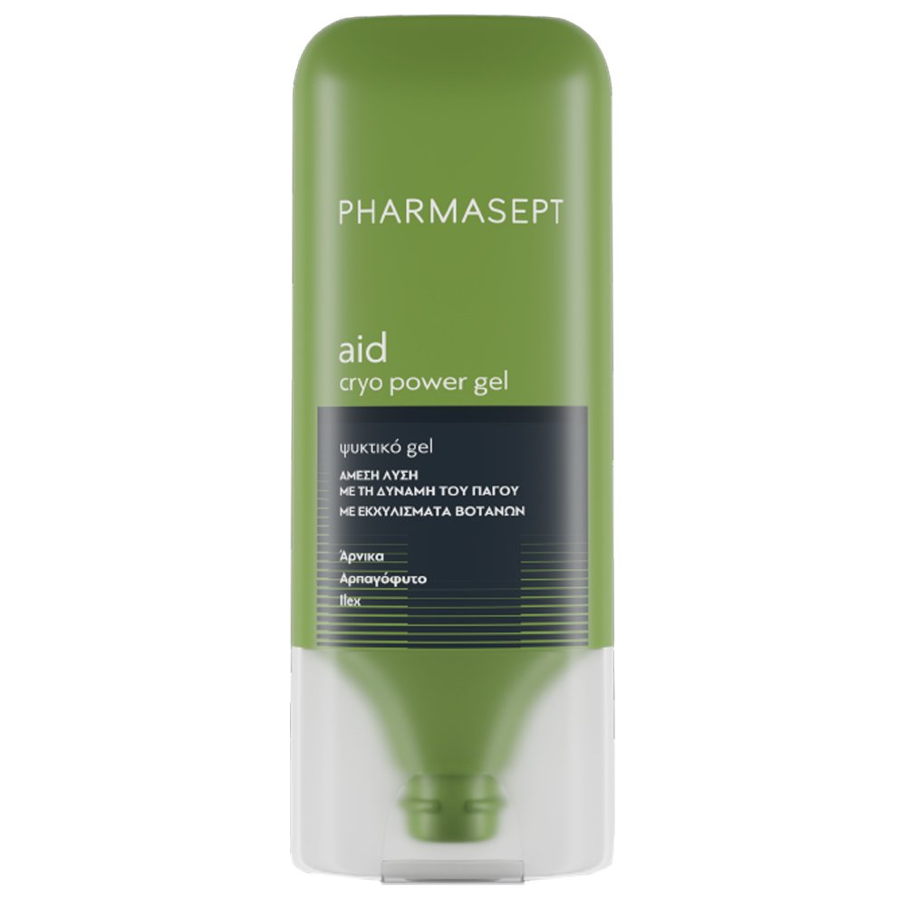 Pharmasept Pharmasept Aid Cryo Power Gel Ψυκτικό Τζελ που Προσφέρει Άμεση Ανακούφιση από Ενοχλήσεις σε Μύες & Αρθρώσεις 100ml - Travel Size