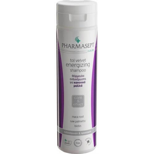 Pharmasept Tol velvet Energizing Shampoo Normal Δυναμωτικό Σαμπουάν για Κανονικά Μαλλιά 250ml