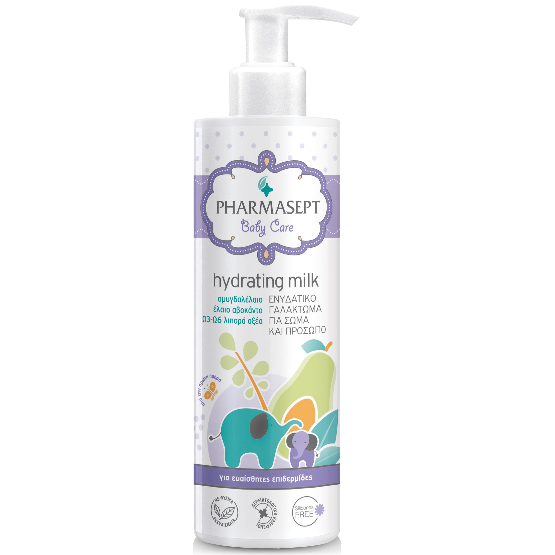 Pharmasept Baby Care Hydrating Milk Βρεφικό Ενυδατικό Γαλάκτωμα για Σώμα & Πρόσωπο 250ml