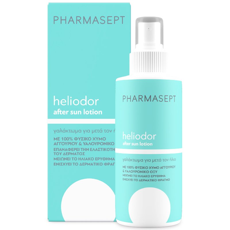 Pharmasept Heliodor Moisturizing & Soothing After Sun Lotion Γαλάκτωμα σε Μορφή Spray για Μετά την Έκθεση στον Ήλιο 200ml