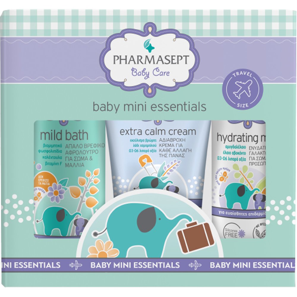 Pharmasept Pharmasept Promo Baby Care Hydrating Milk 40ml & Extra Calm Cream 40ml & Mild Bath 100ml