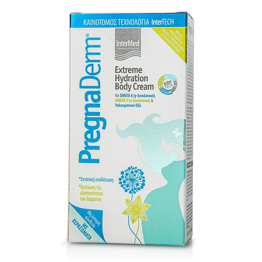 Intermed PregnaDerm Extreme Hydration Body Cream Υπέρ Ενυδατική Κρέμα Σώματος 150ml