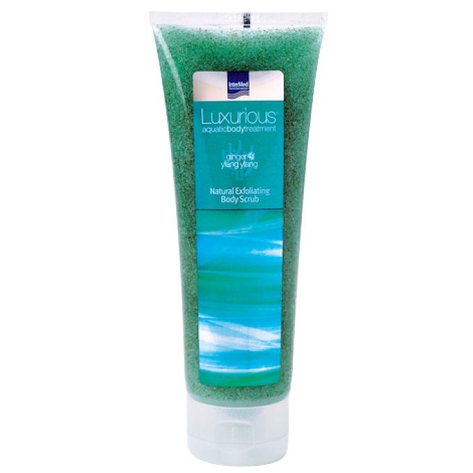 Intermed luxurious Exfoliating Body Scrub with Ginger & Ylang Ylang Τονώνει και Αναζωογονεί την Επιδερμίδα 300ml