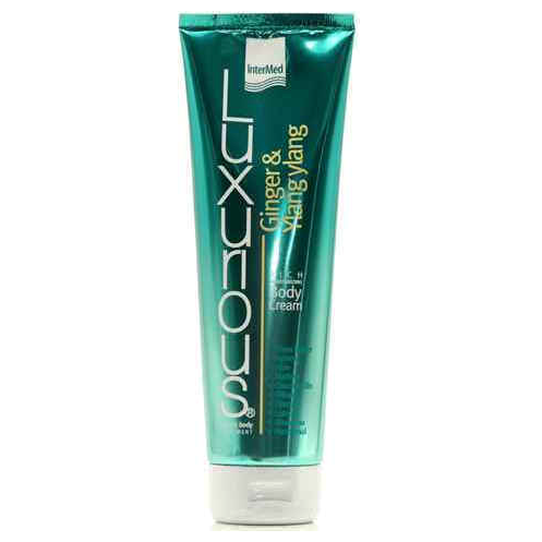 Intermed Luxurious Rich Moisturizing Body Cream Με Ginger & Ylang Ylang Ενυδατική Κρέμα Σώματος 300ml