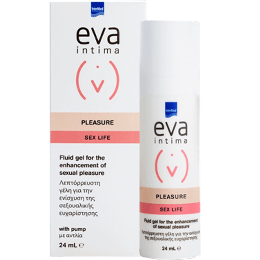 Eva Eva Intima Pleasure Sex Life Fluid Gel Λεπτόρρευστη Γέλη για την Ενίσχυση της Σεξουαλικής Ευχαρίστησης με Αντλία 24ml