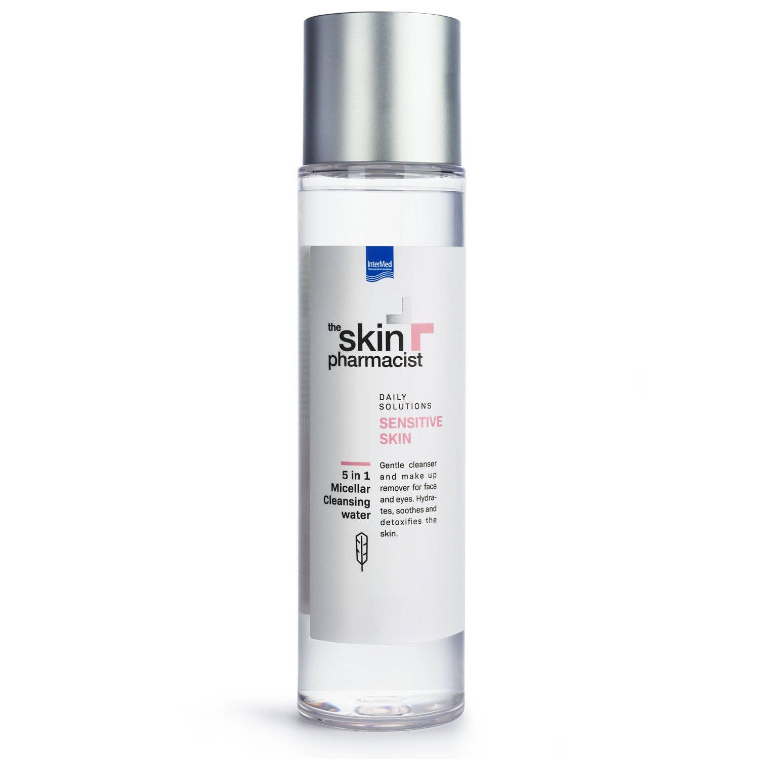 The Skin Pharmacist Daily Solutions Sensitive Skin 5 in 1 Micellar Cleansing Water Απαλό Νερό Καθαρισμού με Μικκύλια για το Πρόσωπο & τα Μάτια 100ml