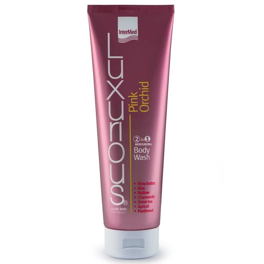 Luxurious 2in1 Moisturizing Body Wash Pink Orchid 2σε1 Αφρόλουτρο & Κρέμα Σώματος με Εξωτικό Άρωμα Ροζ Ορχιδέας 280ml