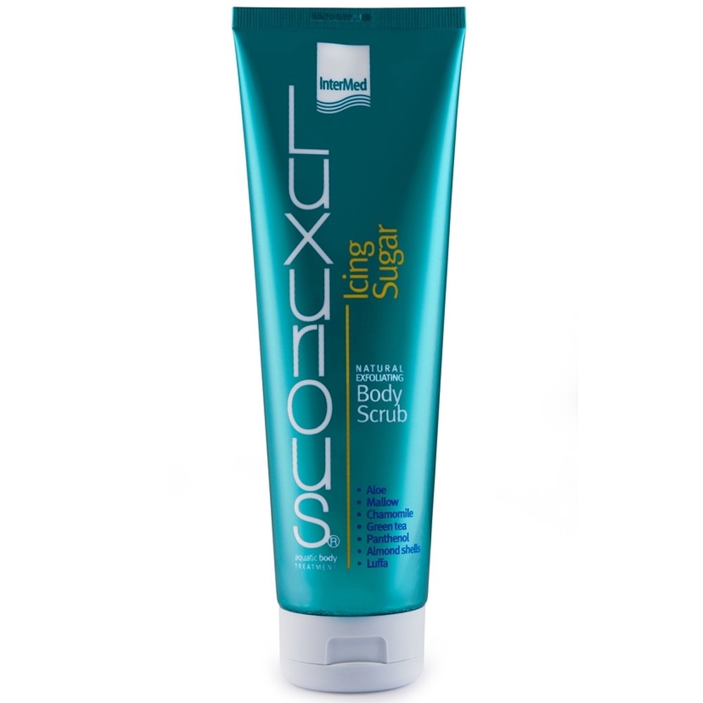 Luxurious Natural Exfoliating Body Scrub Icing Sugar Απολεπιστικό Σώματος με Ανατρεπτικά Γλυκό Άρωμα 280ml