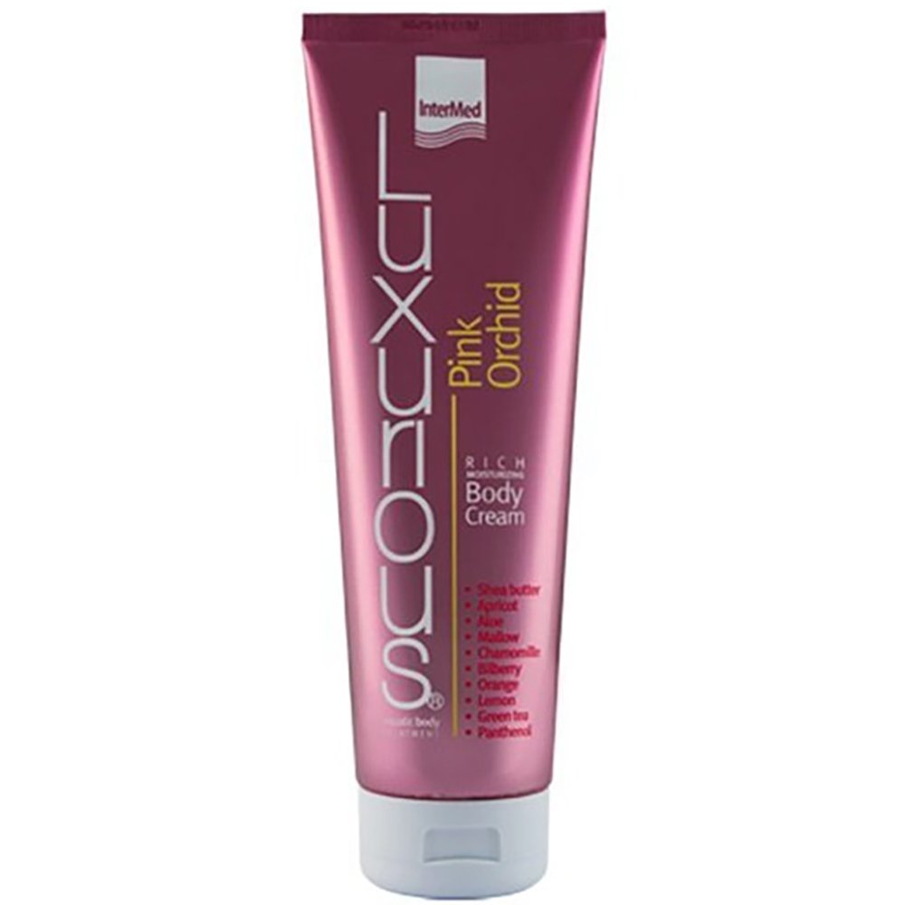 Luxurious Rich Moisturizing Body Cream Pink Orchid Ενυδατική Κρέμα Σώματος με Εξωτικό Άρωμα Ροζ Ορχιδέας 280ml