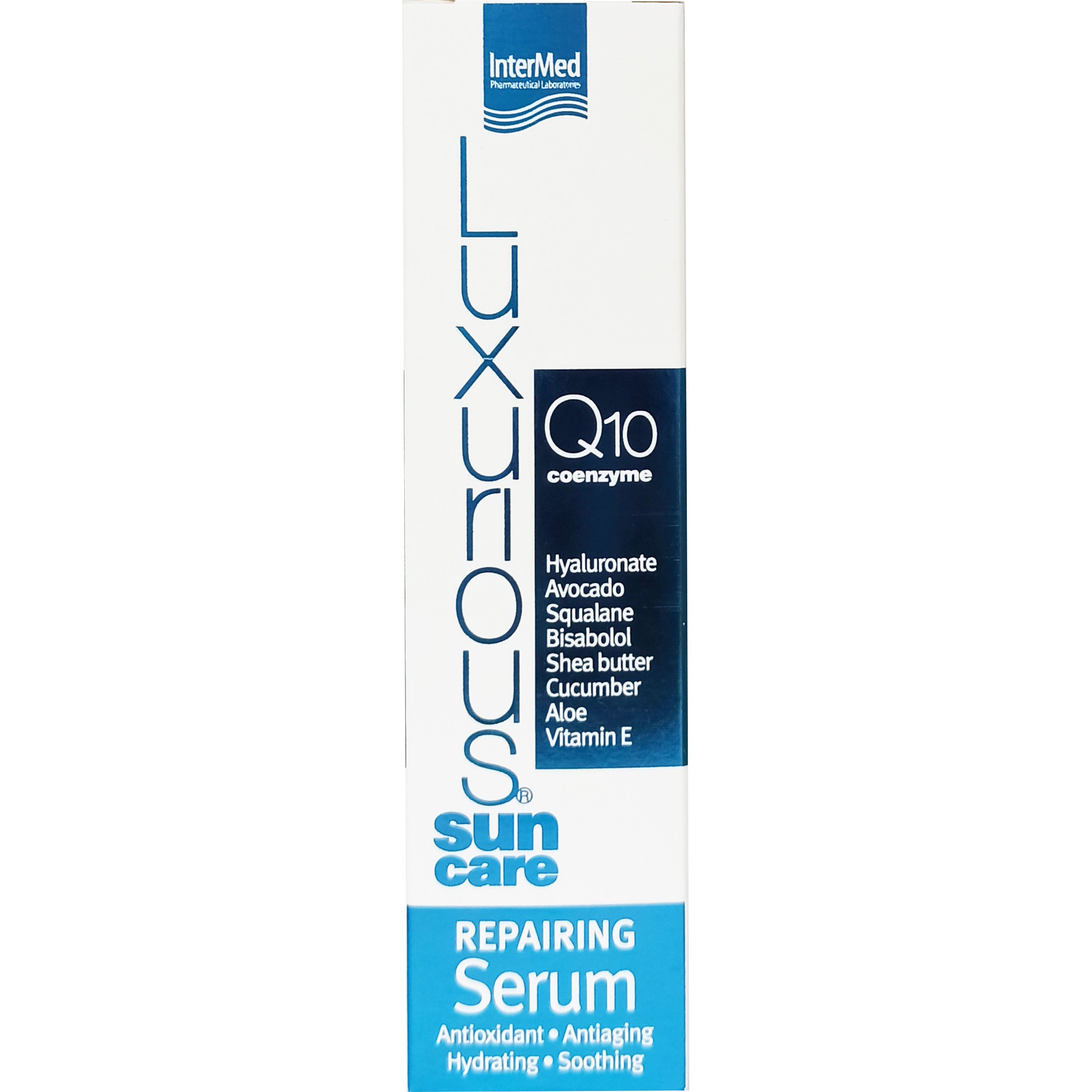 Luxurious Sun Care Q10 Coenzyme Repairing Face Serum Ορός Επανόρθωσης Προσώπου για Μετά την Έκθεση στον Ήλιο 50ml
