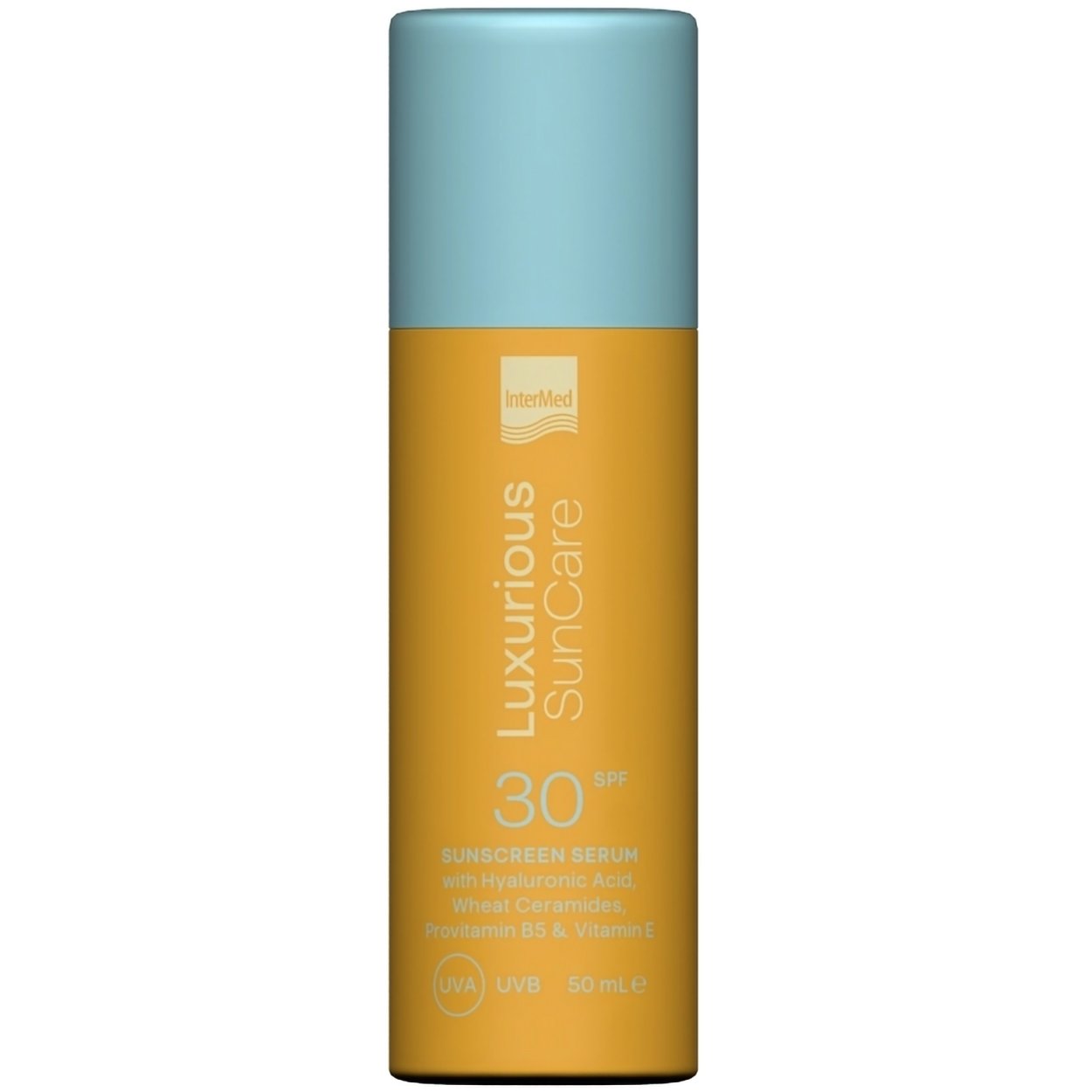 Luxurious Luxurious Sun Care Sunscreen Face Serum Spf30 Αντηλιακός Ορός Προσώπου Υψηλής Προστασίας για Ενυδάτωση & Προστασία από την Φωτογήρανση 50ml